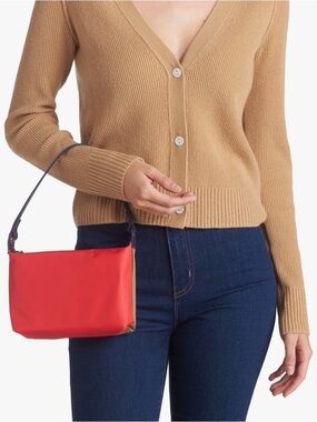 Longchamp Le Pliage Replay Shoulder Bag in Kiss Red